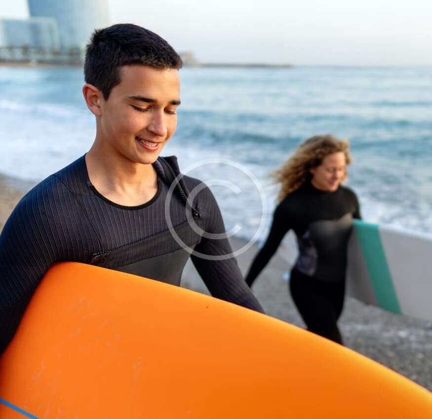Surf lessons